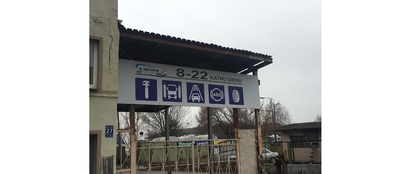 Kravas autototransporta apkope un remonts