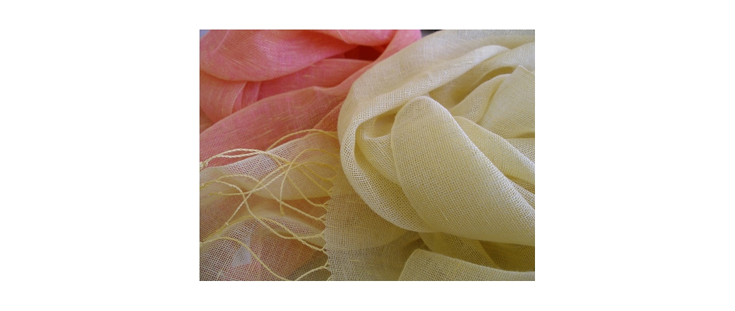 Linen scarves LM Linen Creative workshop