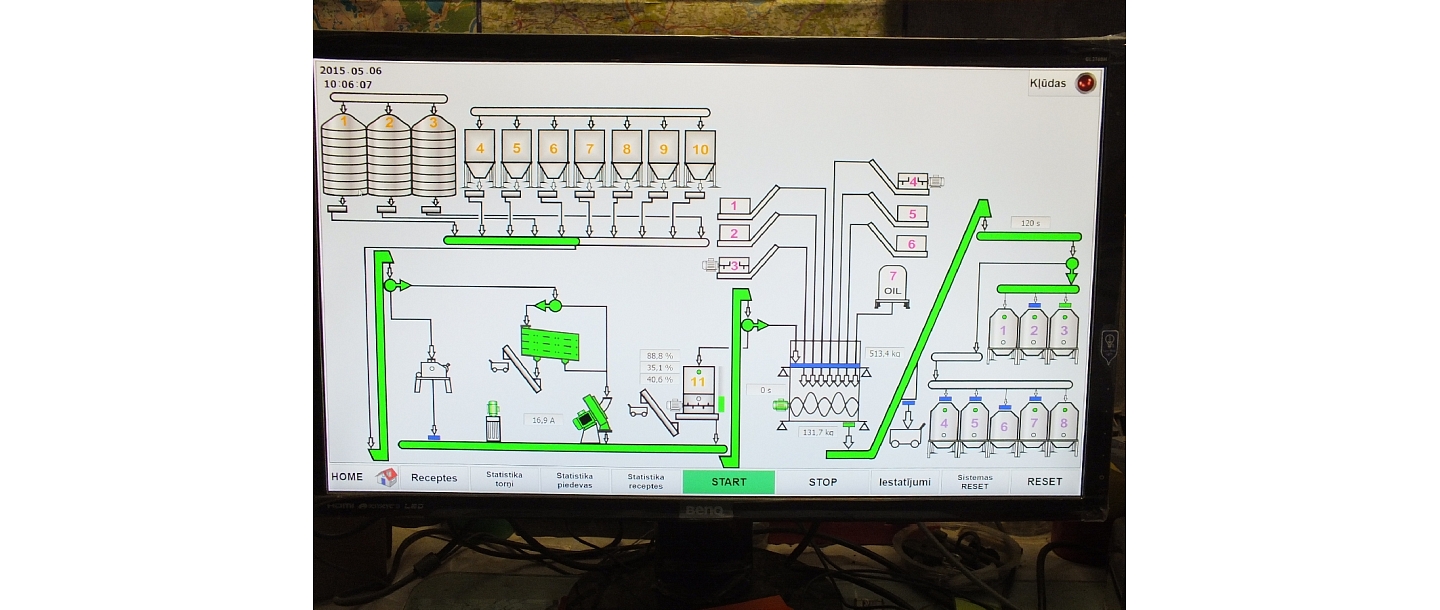 Автоматизация промышленного оборудования Цесис Видземе Курземе Латгале