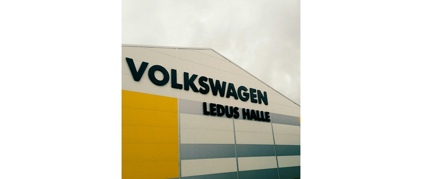 Volkswagen Ledus halle Brocēnos