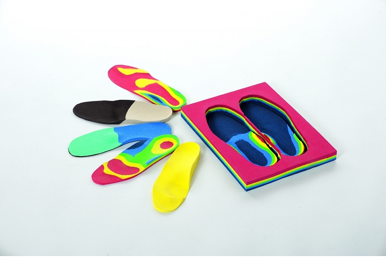 Individually milled insoles