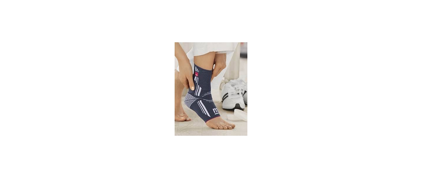 Elastic ankle orthosis