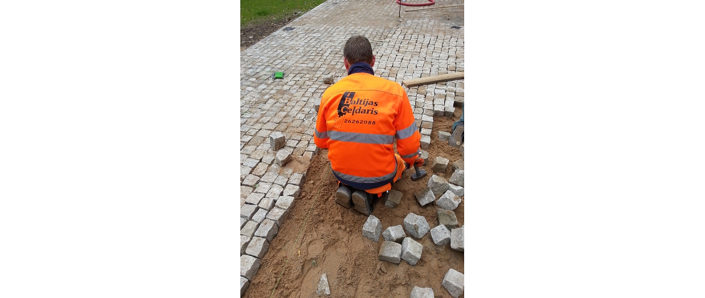 Baltijas Ceļdaris, paving, asphalting services.