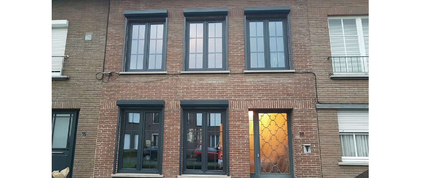 double glazed windows