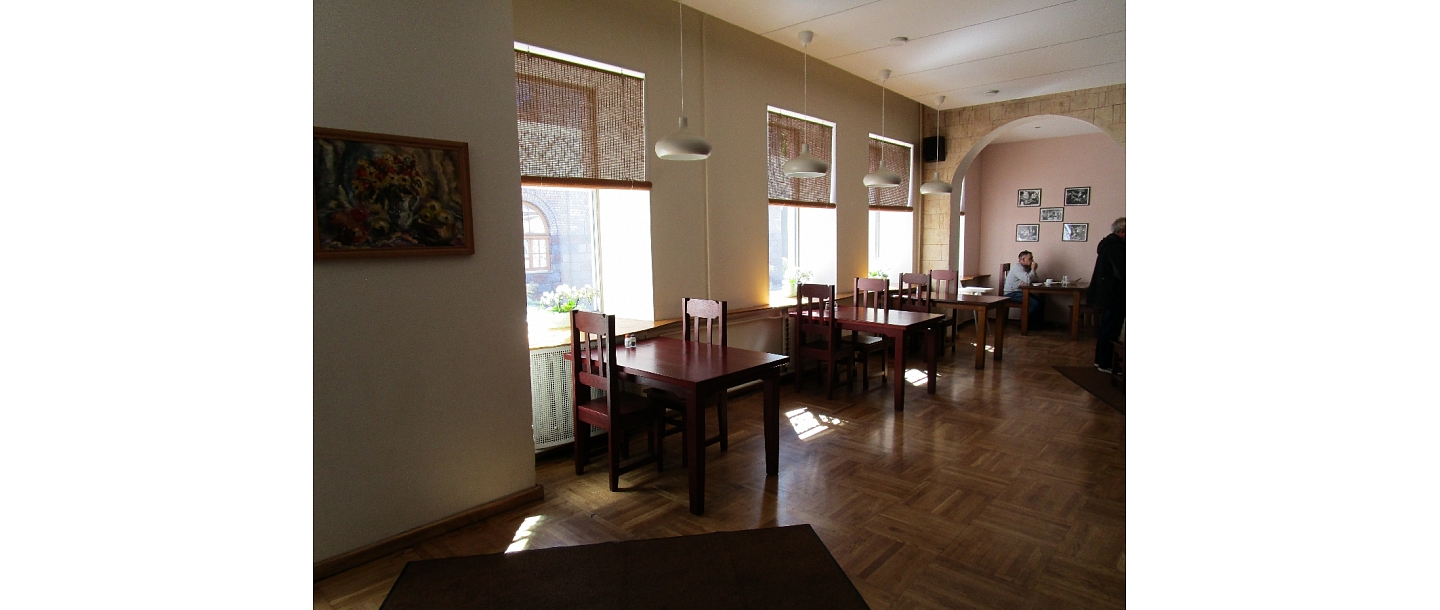 Cafe Ermanitis in Ventspils