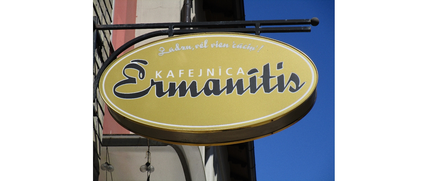 Cafe Ermanitis in Ventspils