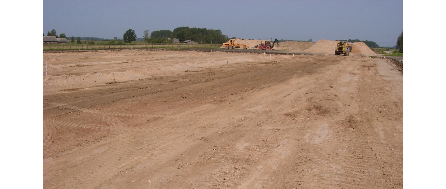 Construction site preparation MTE