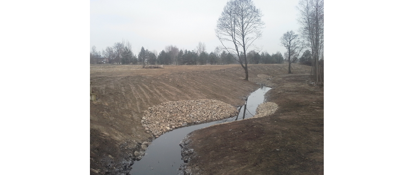 Ditch reconstruction MTE