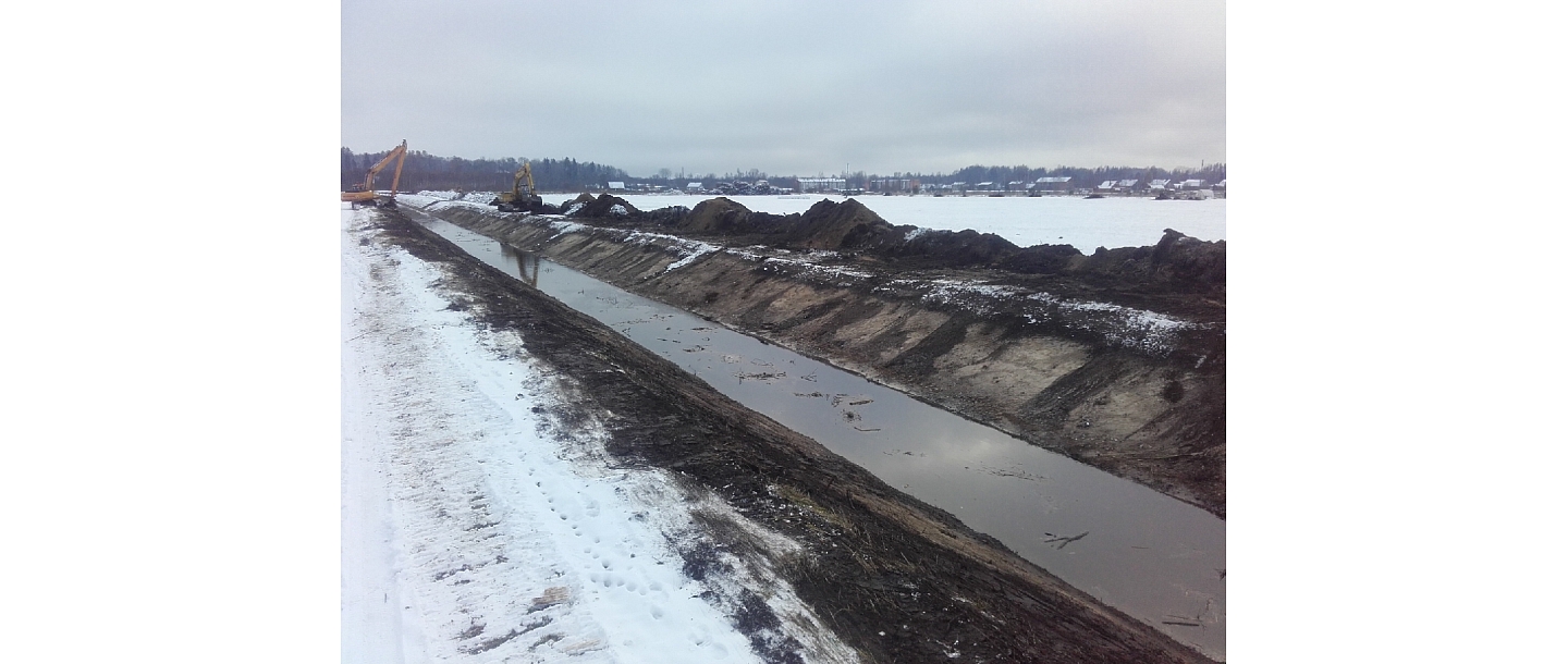 Ditch cleaning Madona