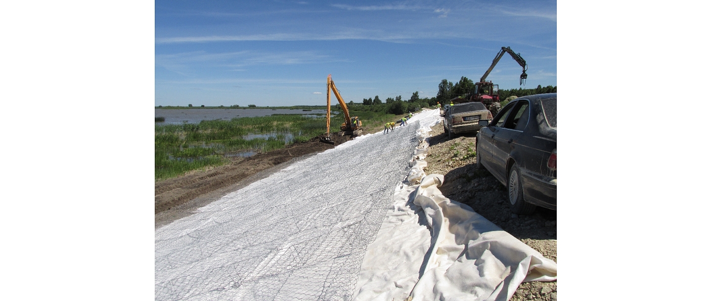 Embankment construction MTE