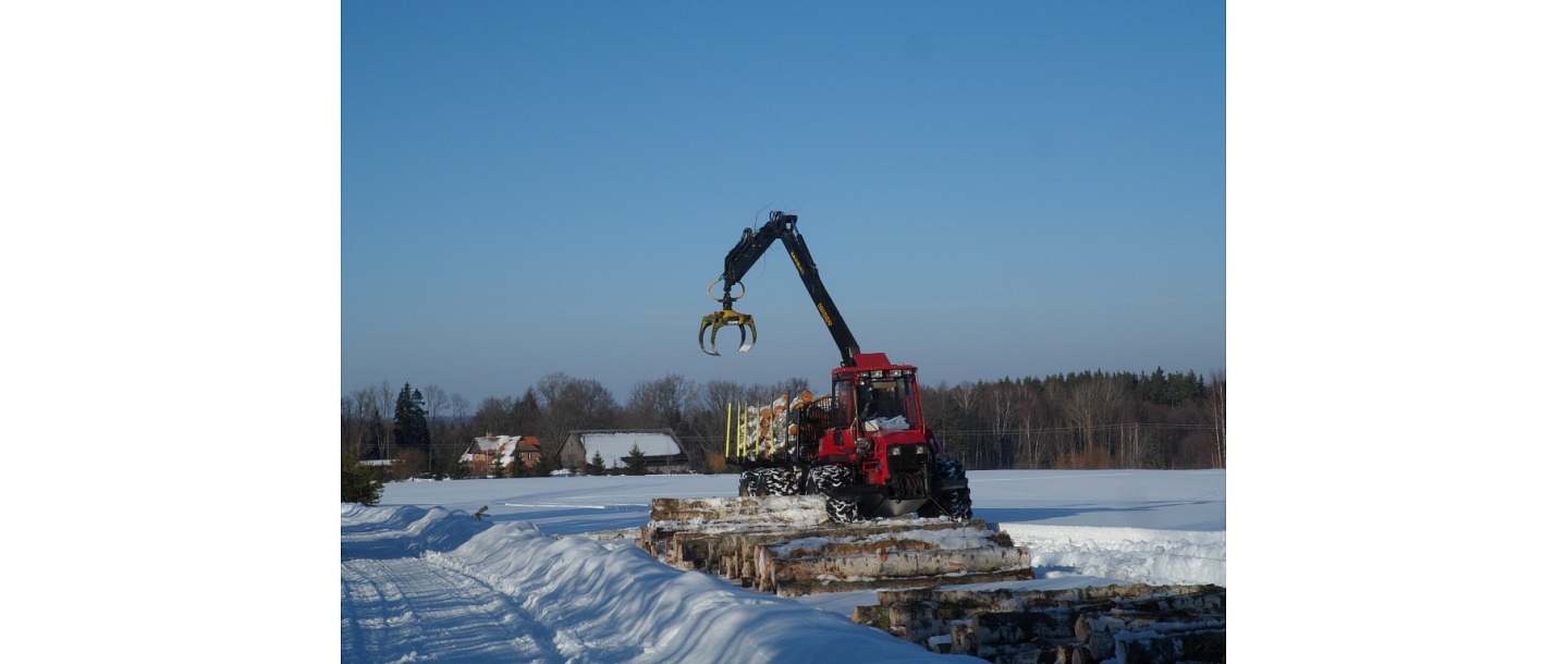 Forestry harvester MTE