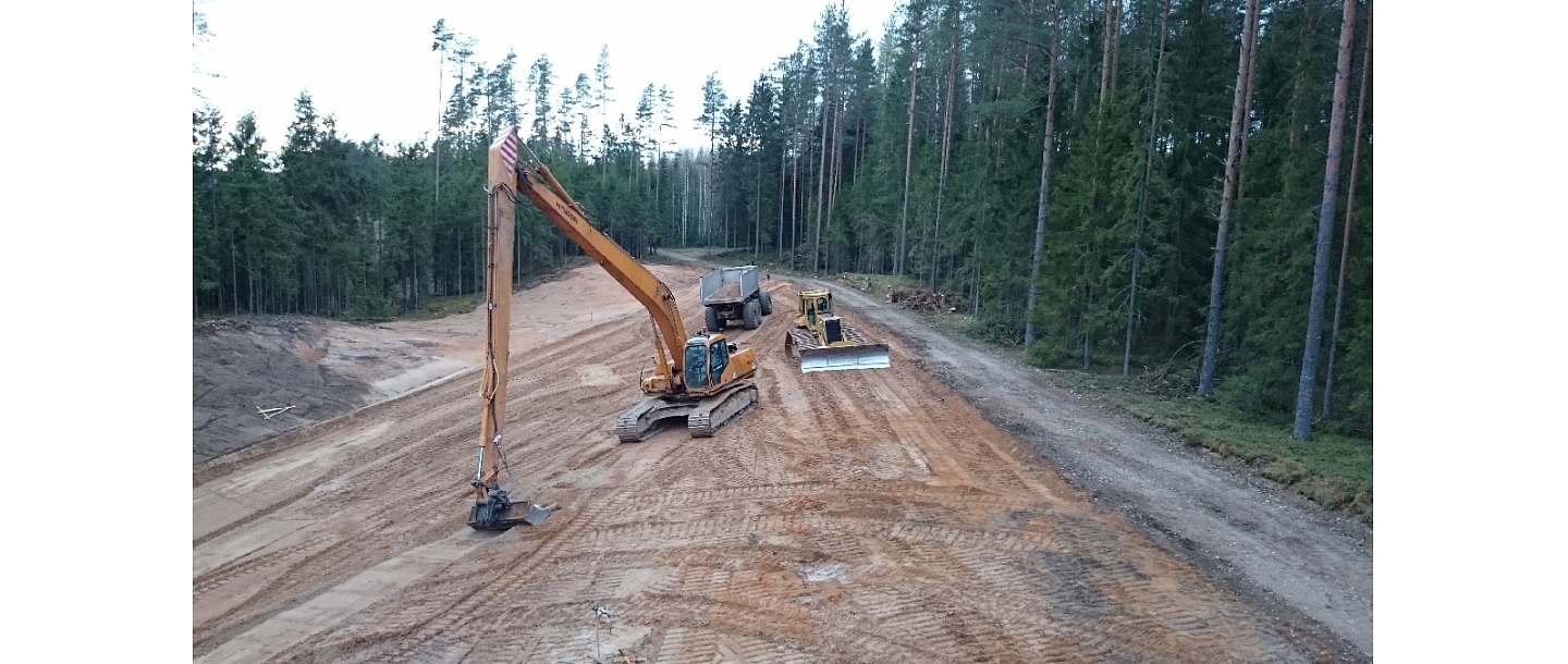 Ekskavatora 19 metri pakalpojumi