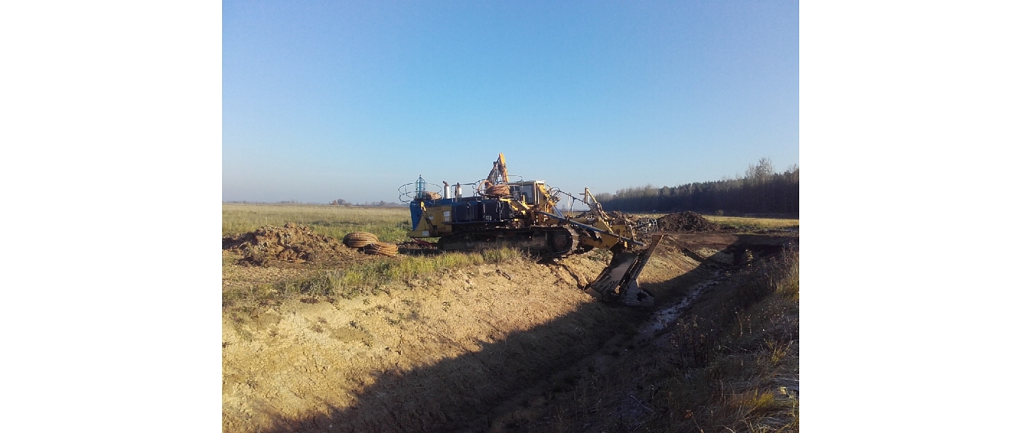 Drainage plough MTE