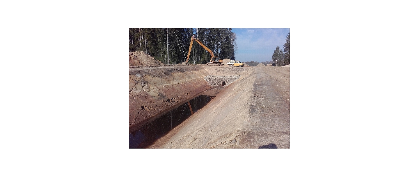 installation of culverts in MTE