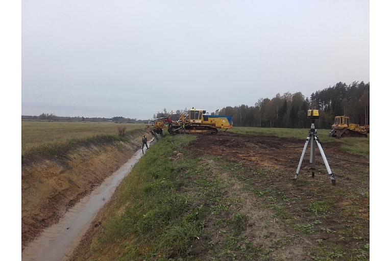 Land drainage plow MTE