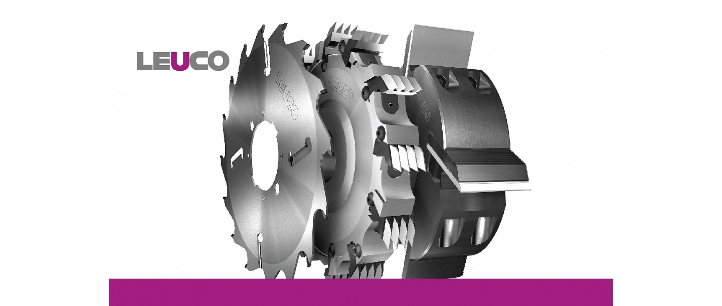 Diamond and carbide LEUCO woodworking tools - circular saws, drills, milling cutters, knives, tools on individual order