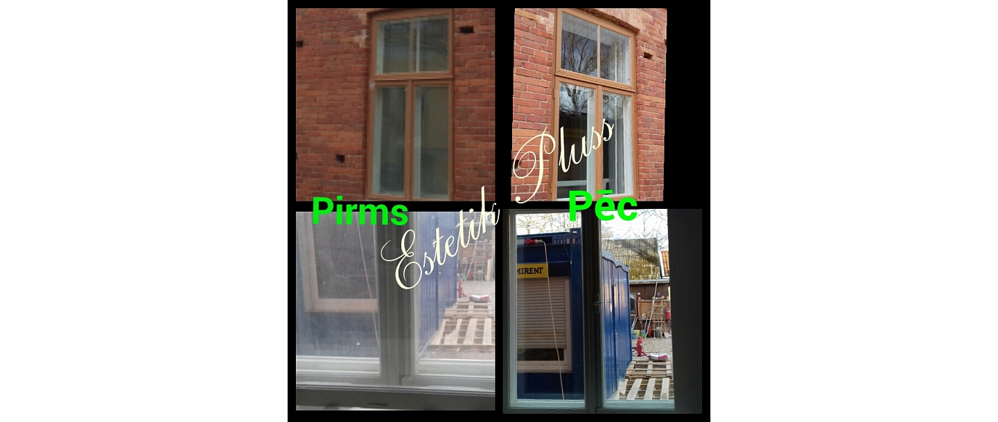 Window cleaning works, cleaning services