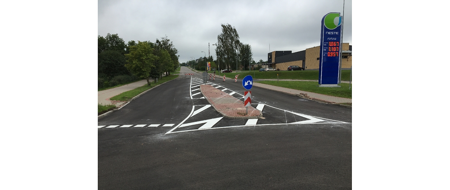 Road equipment, road marking, direction signs