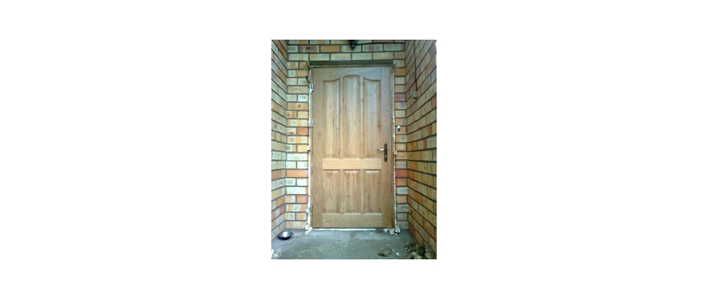 Wooden doors