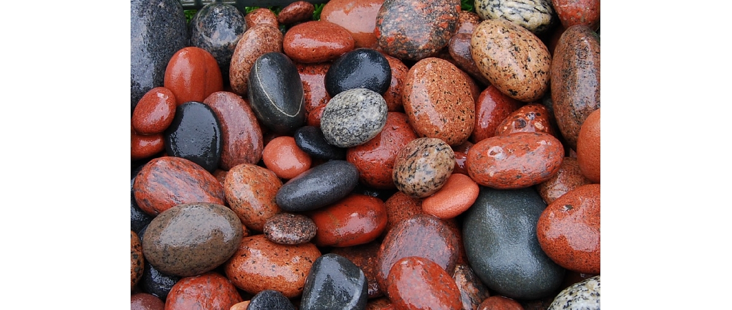 Sea pebbles