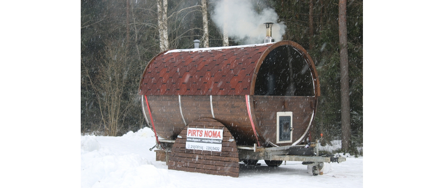 Bathhouse rental, mobile sauna rental