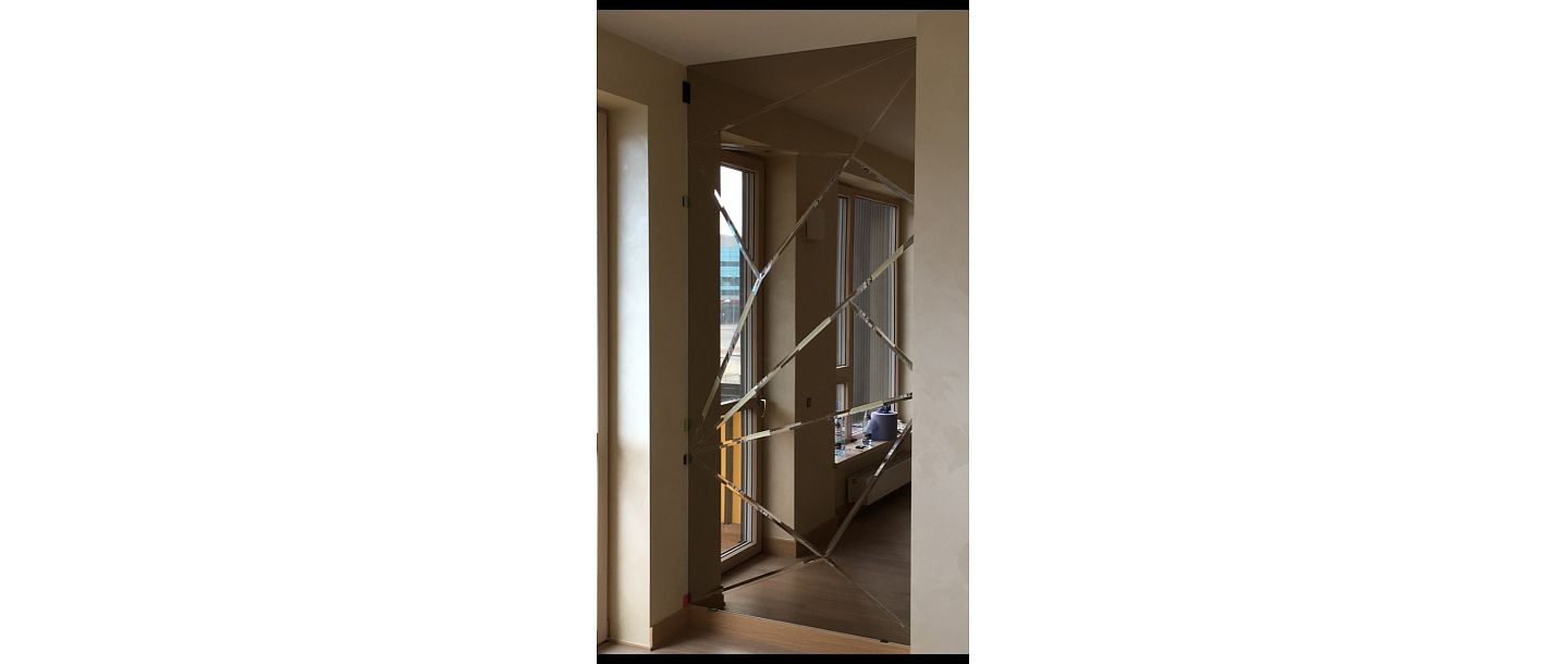 Glass partitions for offices and offices