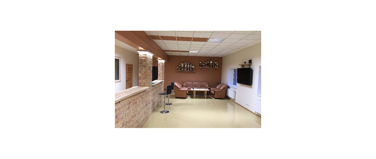 Car service customers room with ducis