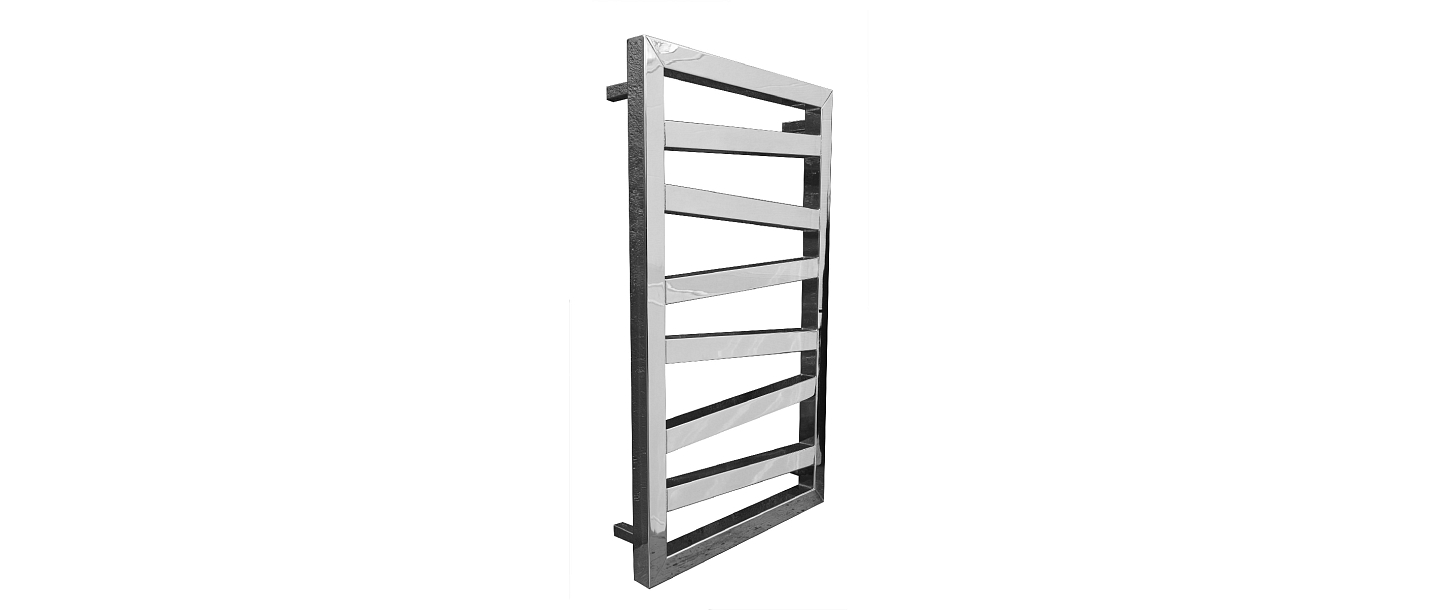 Towel dryer ZIG ZAG, stainless steel