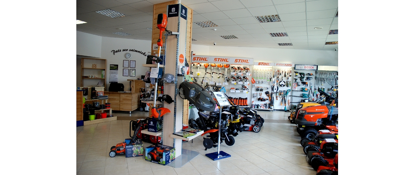 The robotic lawnmower, power saw, tractor, petrol and battery lawnmower in Talsi and Dundaga