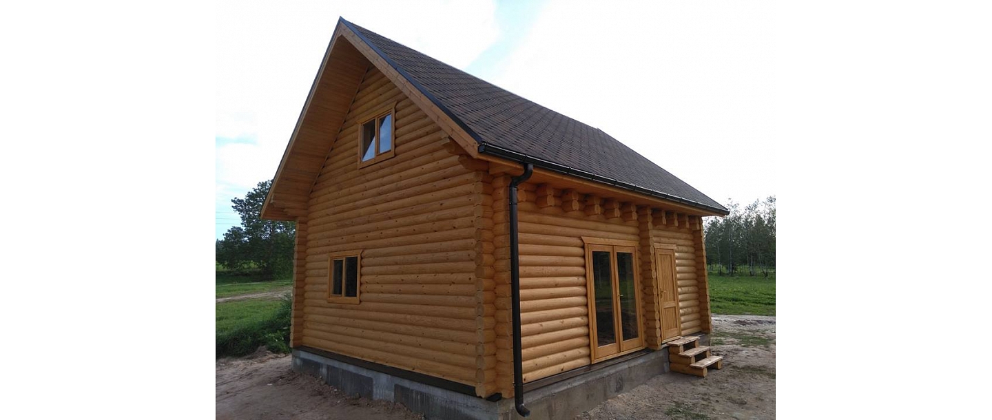 Log building saunas, log buildings Valmiera, In Cesis, Vidzeme garden furniture
