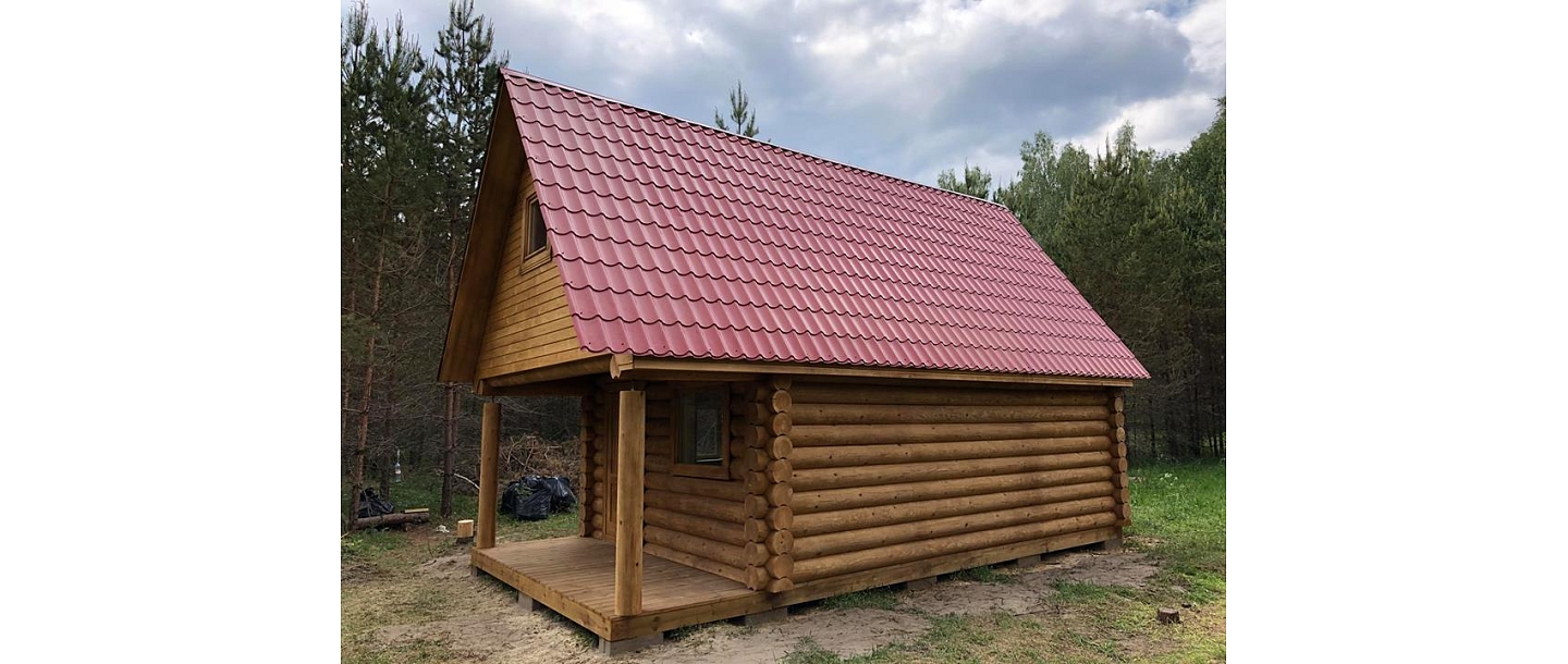 Log building saunas, log buildings Valmiera, In Cesis, Vidzeme garden furniture