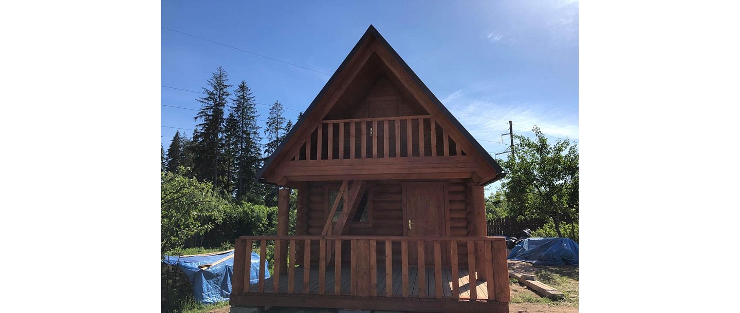 Log building saunas, log buildings Valmiera, In Cesis, Vidzeme garden furniture