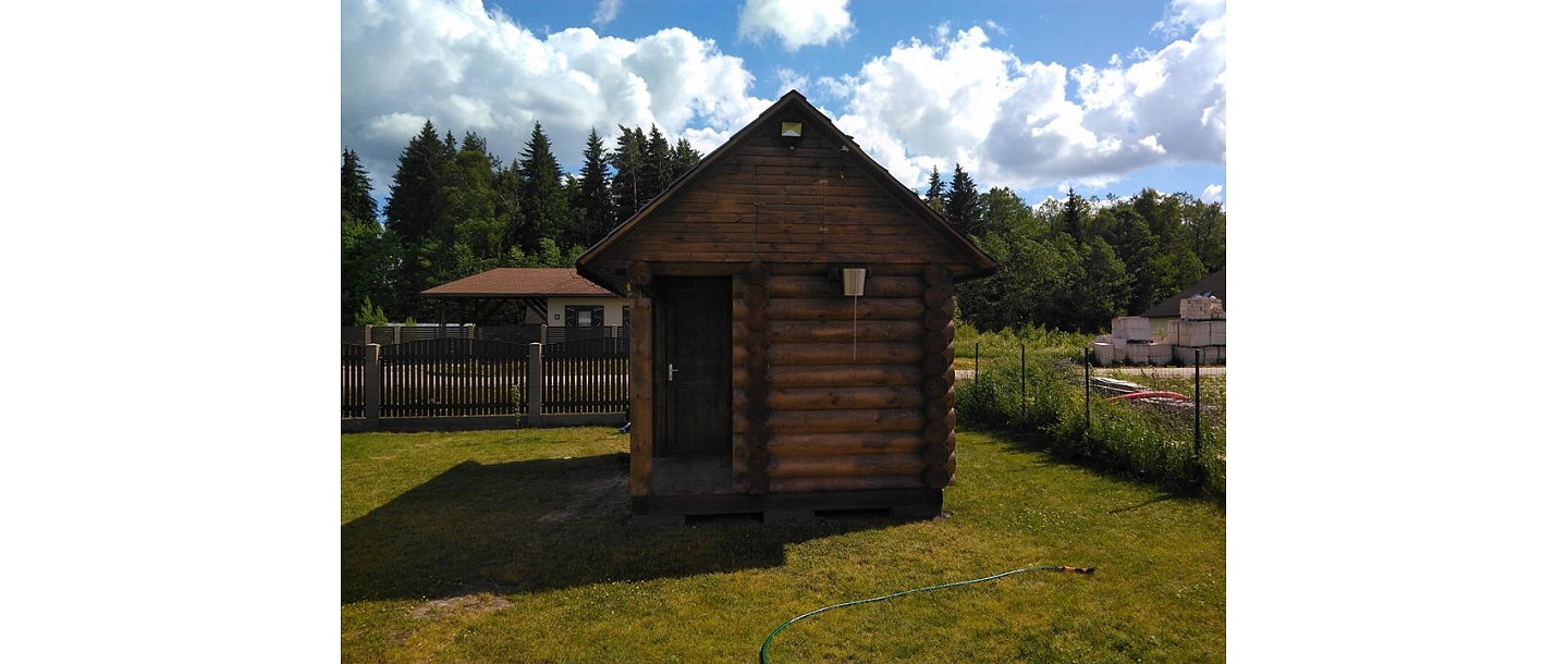 Log building saunas, log buildings Valmiera, In Cesis, Vidzeme garden furniture