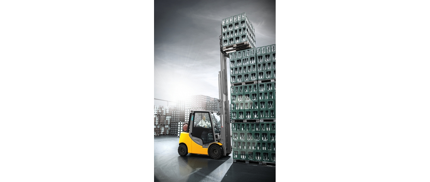 Gas forklift