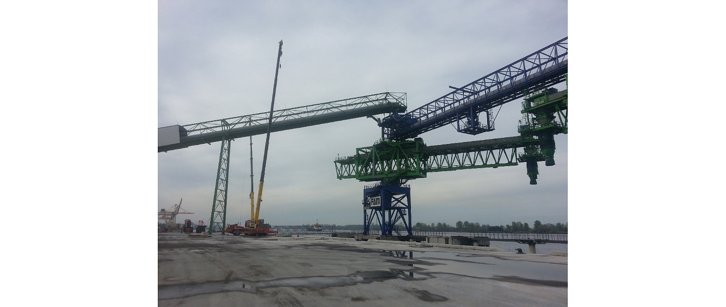 Crane repair, assembly of cranes throughout Latvia