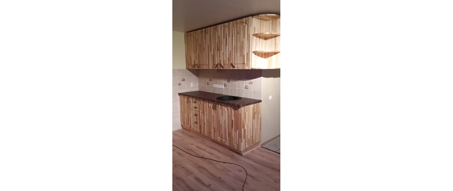Wooden kitchen furniture