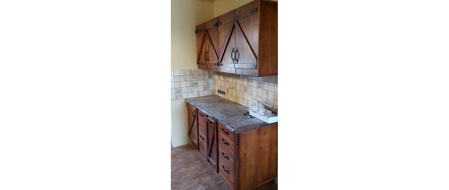 Wooden kitchen furniture