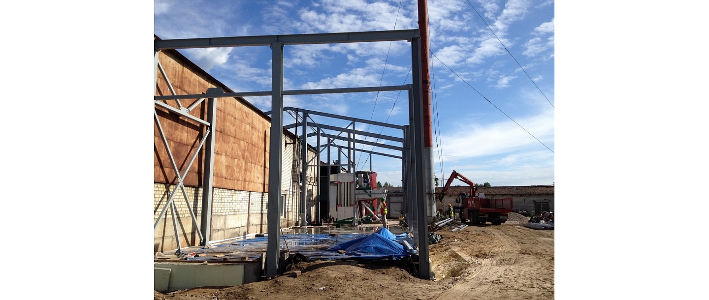 Assembly of technological equipment