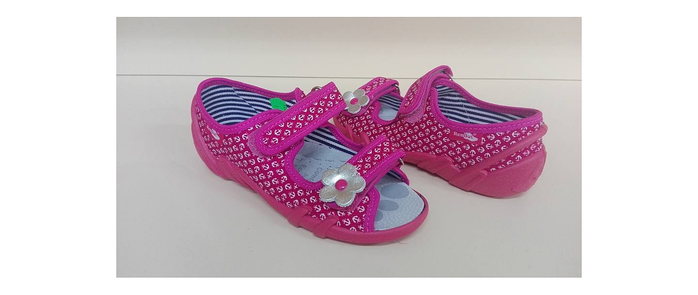 Ren but textile shoes sandals for kindergarten