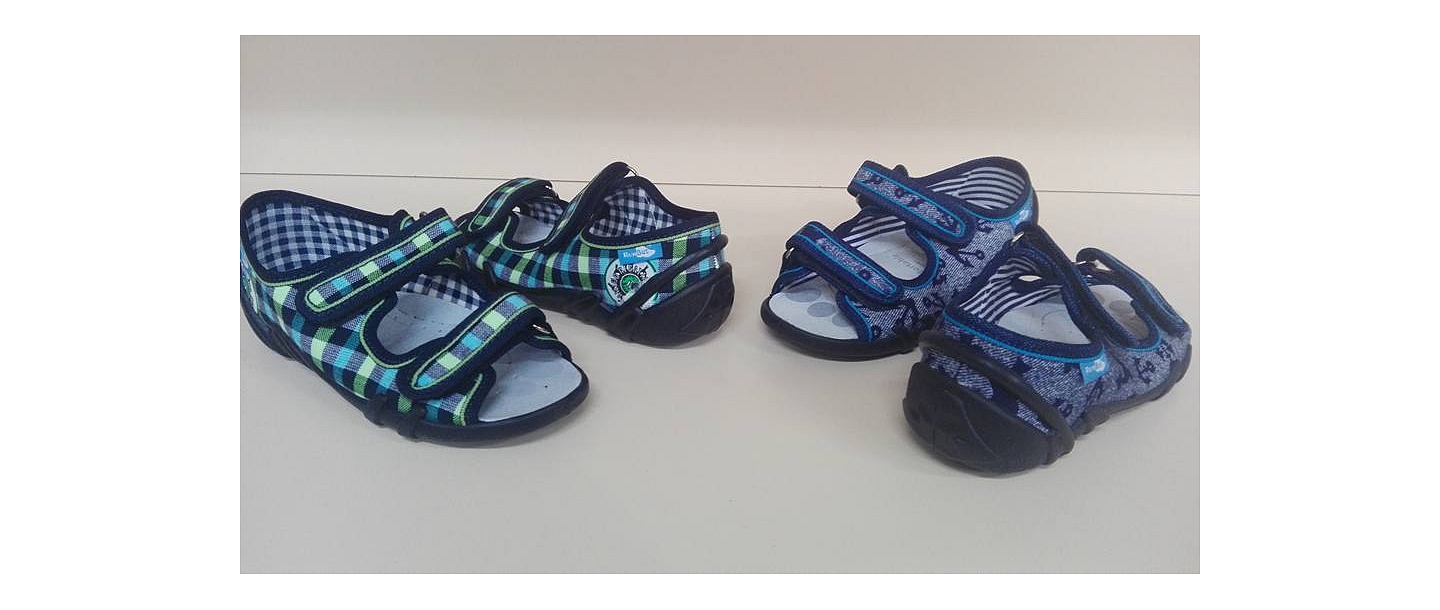 Ren but textile shoes sandals