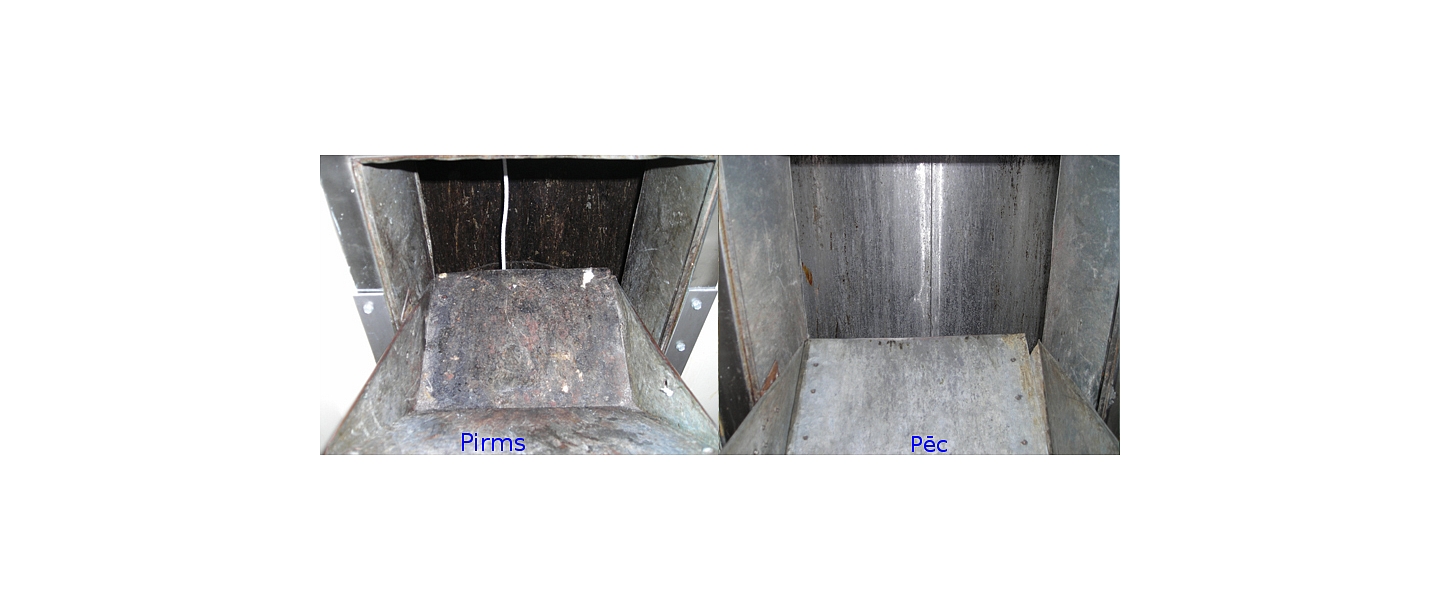 Garbage duct cleaning