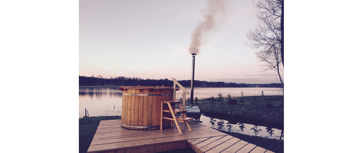 sauna and hot tub