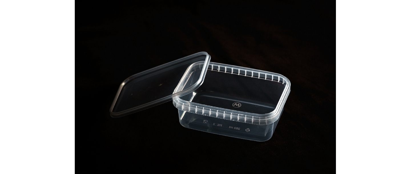 Polipropilēna trauciņi 280ml 89x118mm