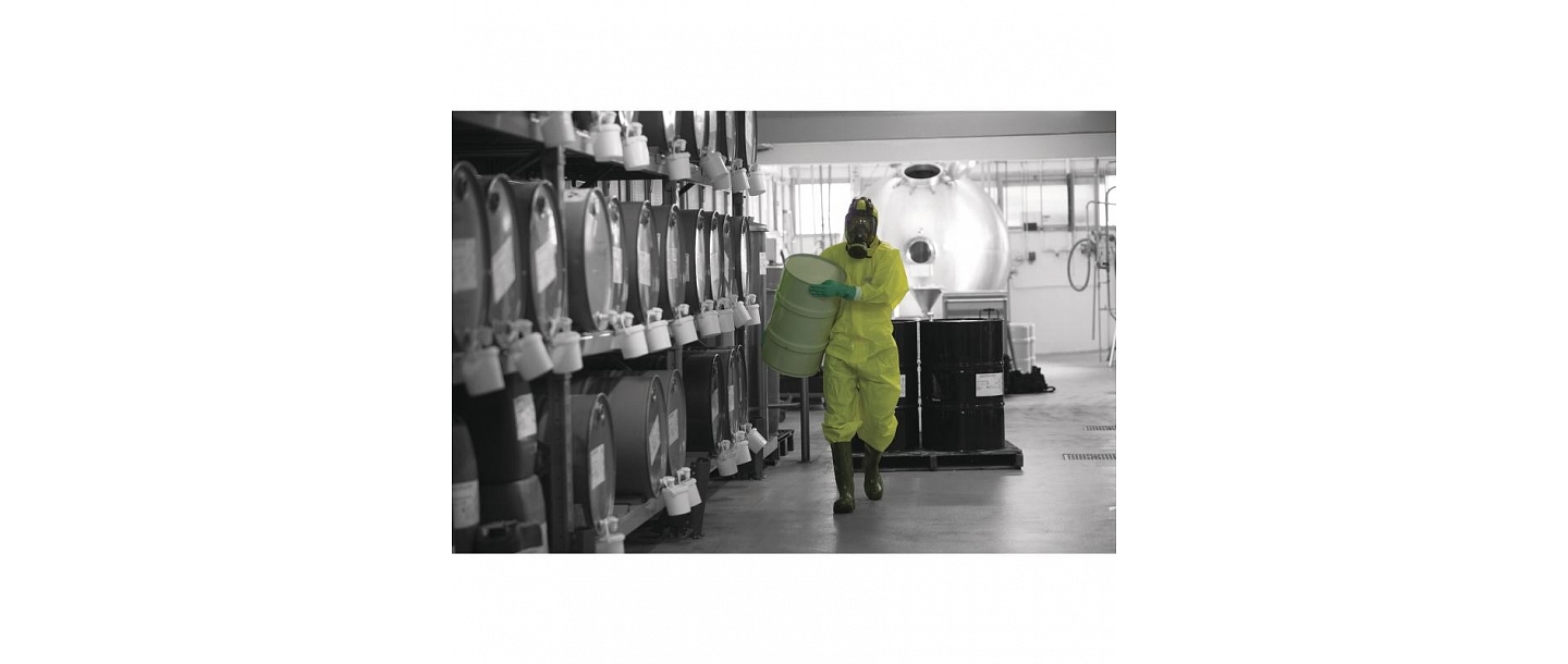 Chemical resistant clothing