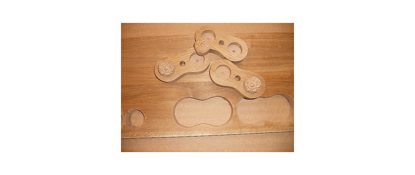 3D milling in Oak