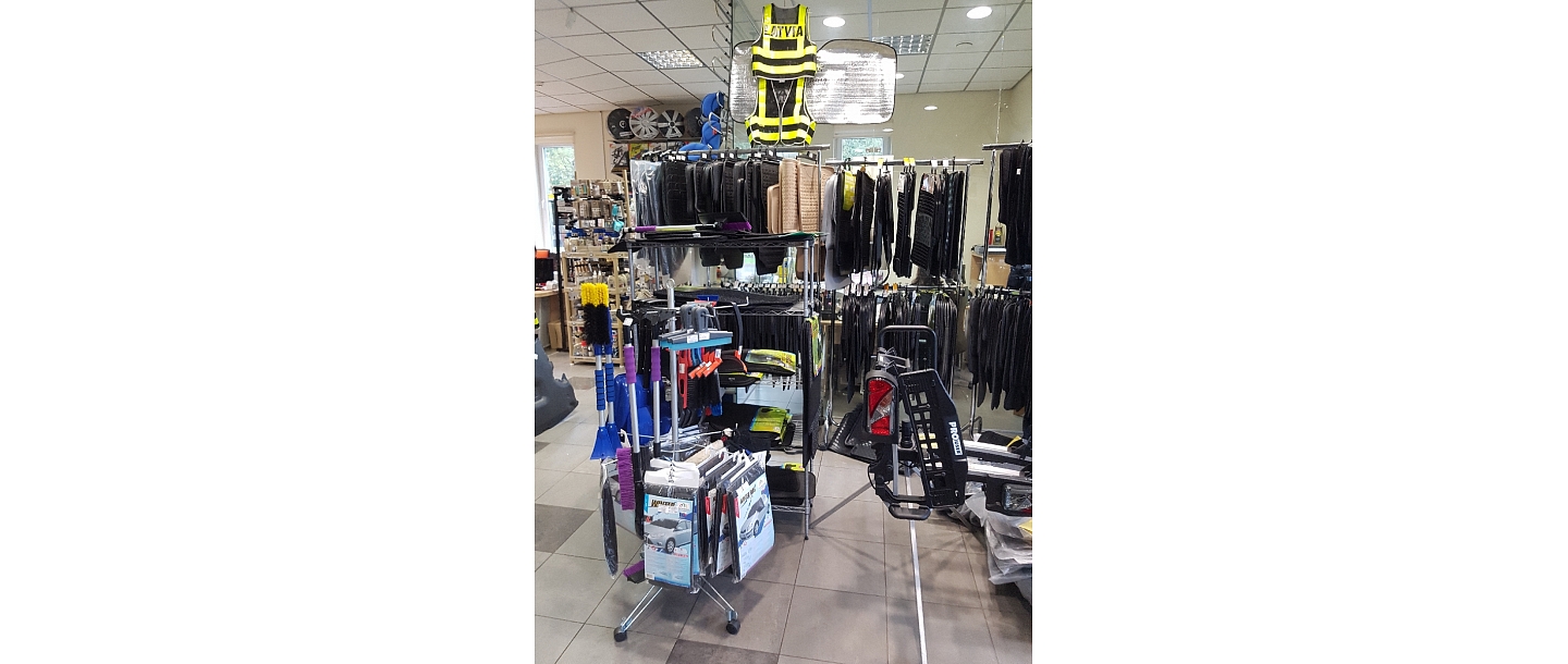 The largest selection of car accessories in Latvia
