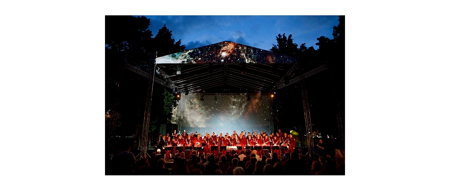 RJK. Световое оборудование, Сцена. Сад Верманес