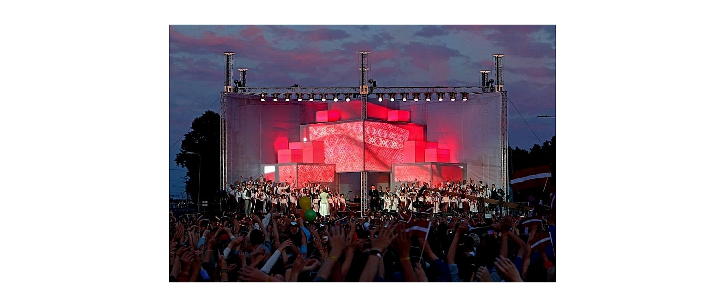 RJK. Сцена, Световое оборудование. Рига