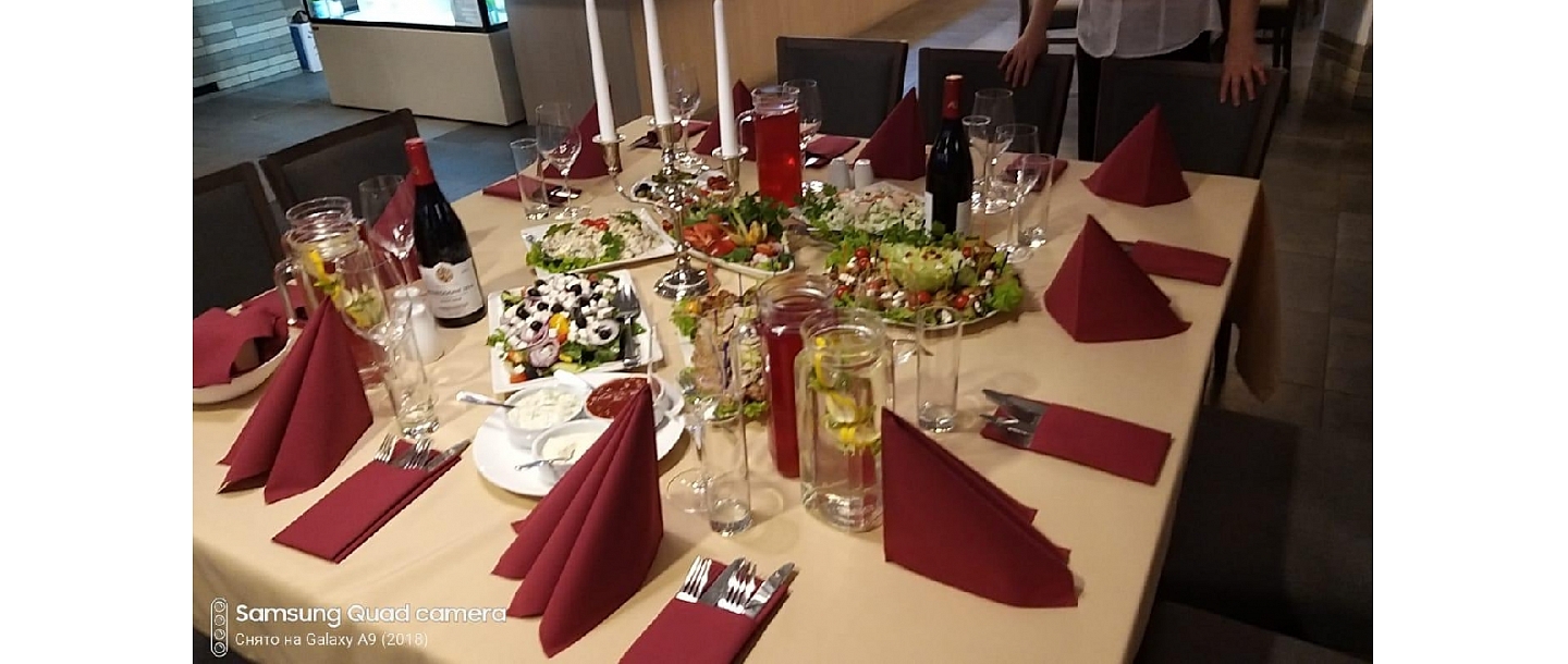 Celebration table in Vecmīlgravi