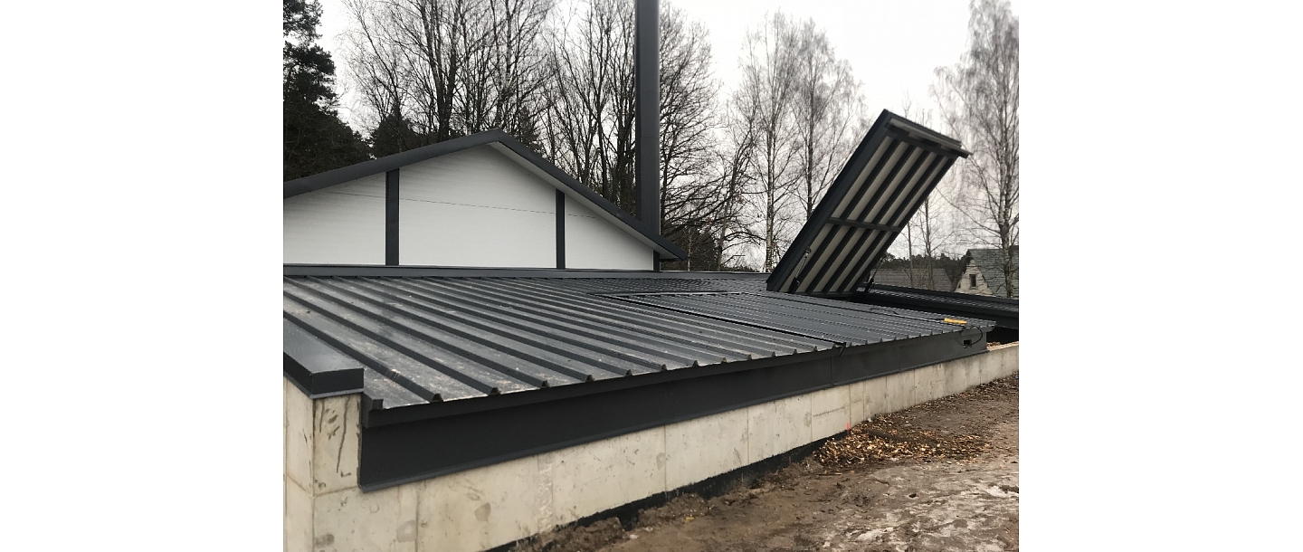 Metal roofs and walls